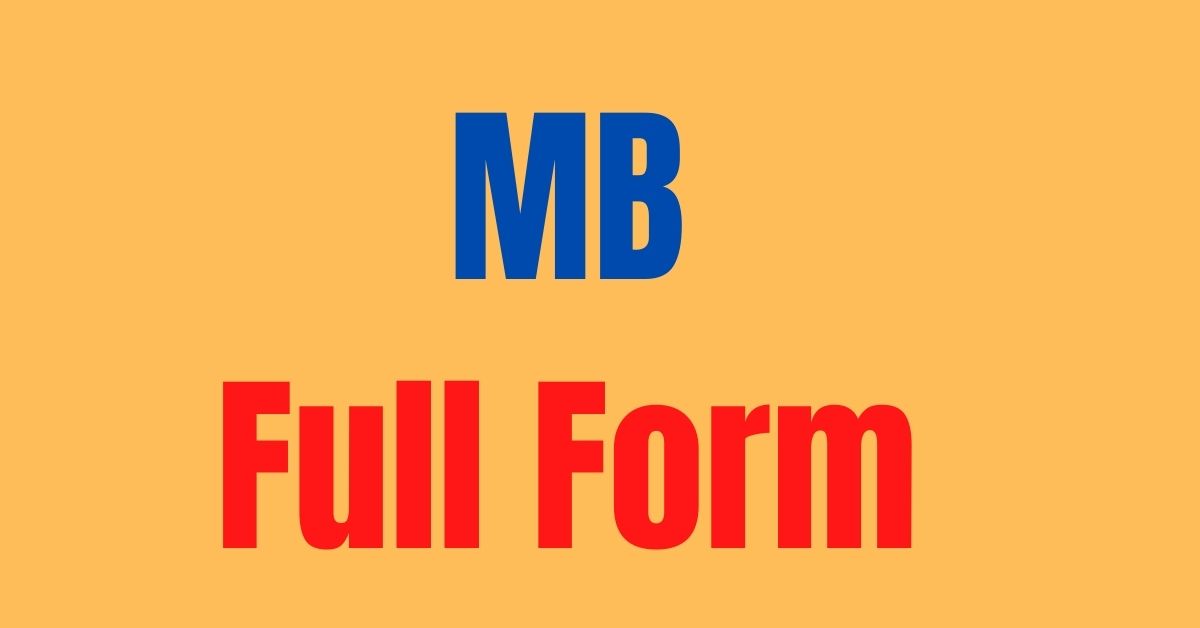 MB Full Form