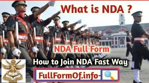 NDA Full Form